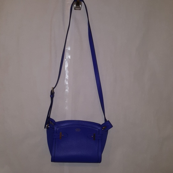 Vince Camuto blue leather crossbody bag - Picture 2 of 8